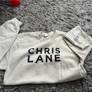 Chris Lane Beige Sweatshirt